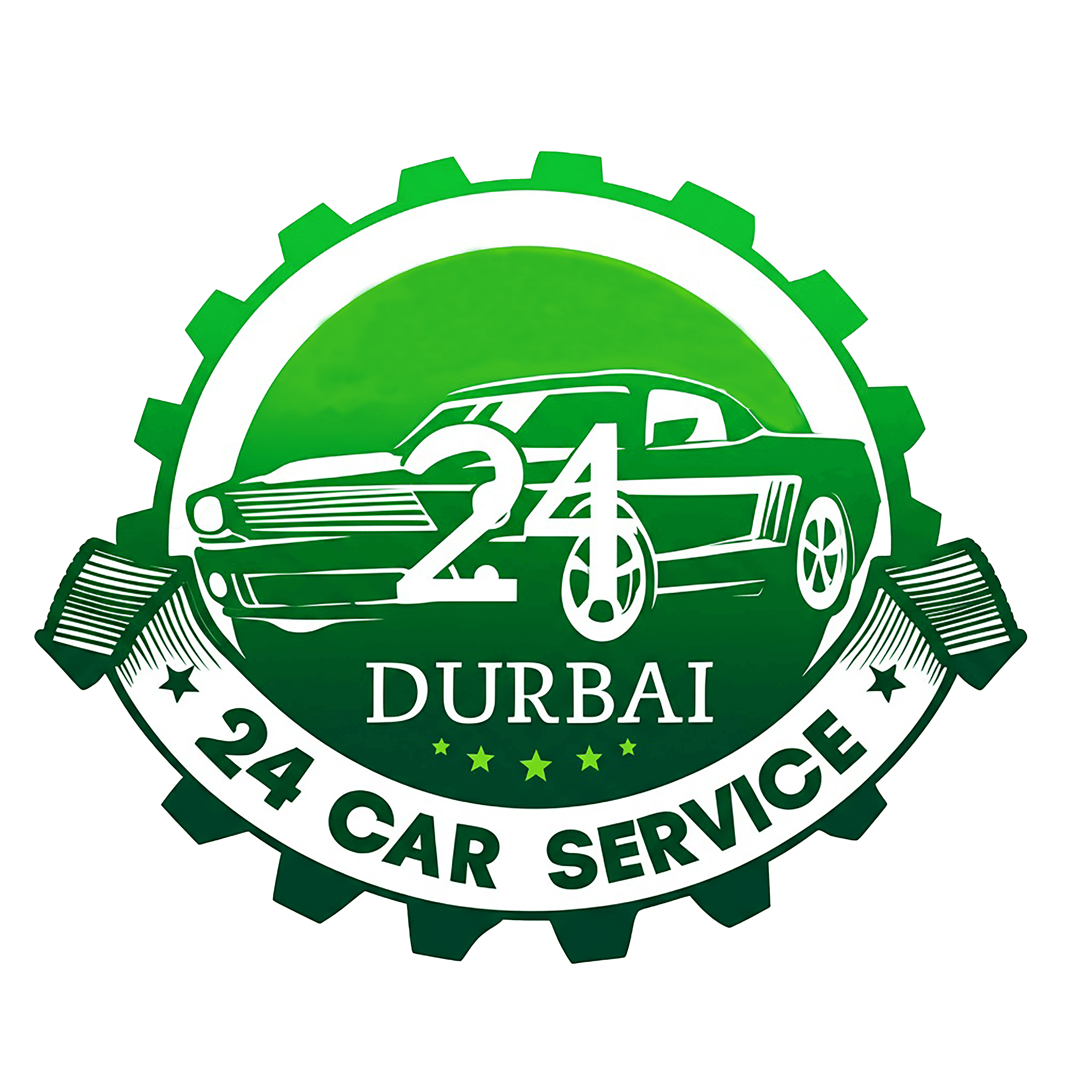 24 Car Service Dubai Logo